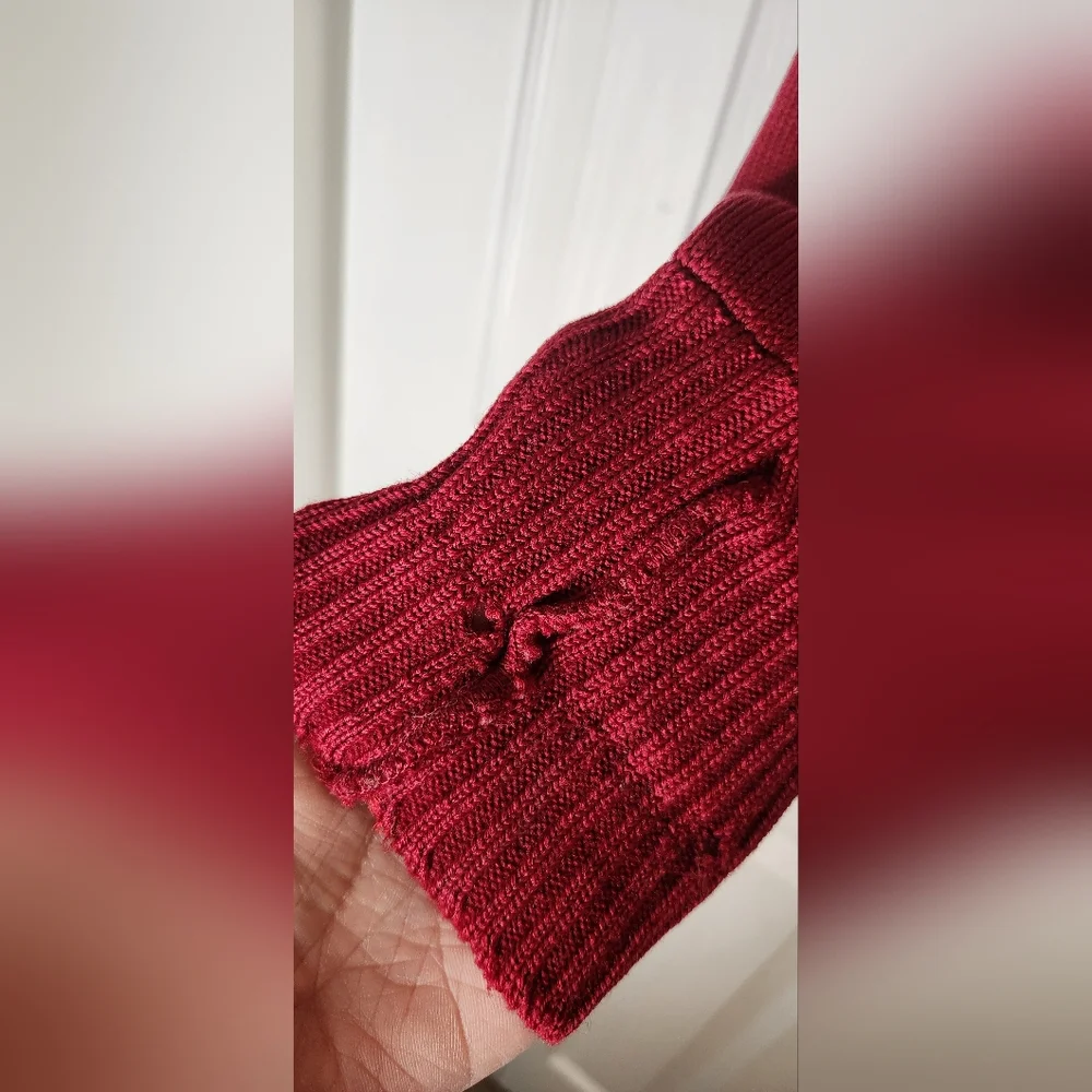 Vintage letterman jacket NC North Central Spokane, wa red black high-school - Picture 4 of 13